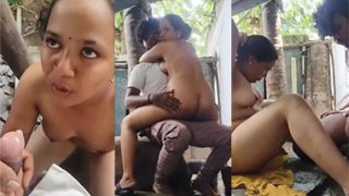 Indian Mallu Horny Girl Blowjob – Outdoor Xxx With Lover