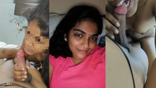 Punjabi Couple Blowjob – Riding Sex in OyO