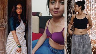Desi Mallu Girl Kissing Blowjob – Showing Pussy in VC