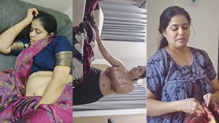 Punjabi MoM Nude Captured By Her Son Phone