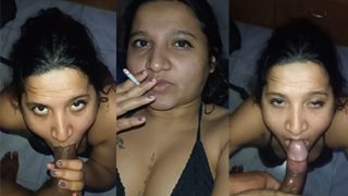 Horny Punjabi Milf Smoking – Sucking Riding Lover Dick