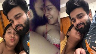 Desi Punjabi Couple Romance – Doggy Sex Video